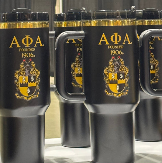 Alpha Phi Alpha 40oz Tumbler