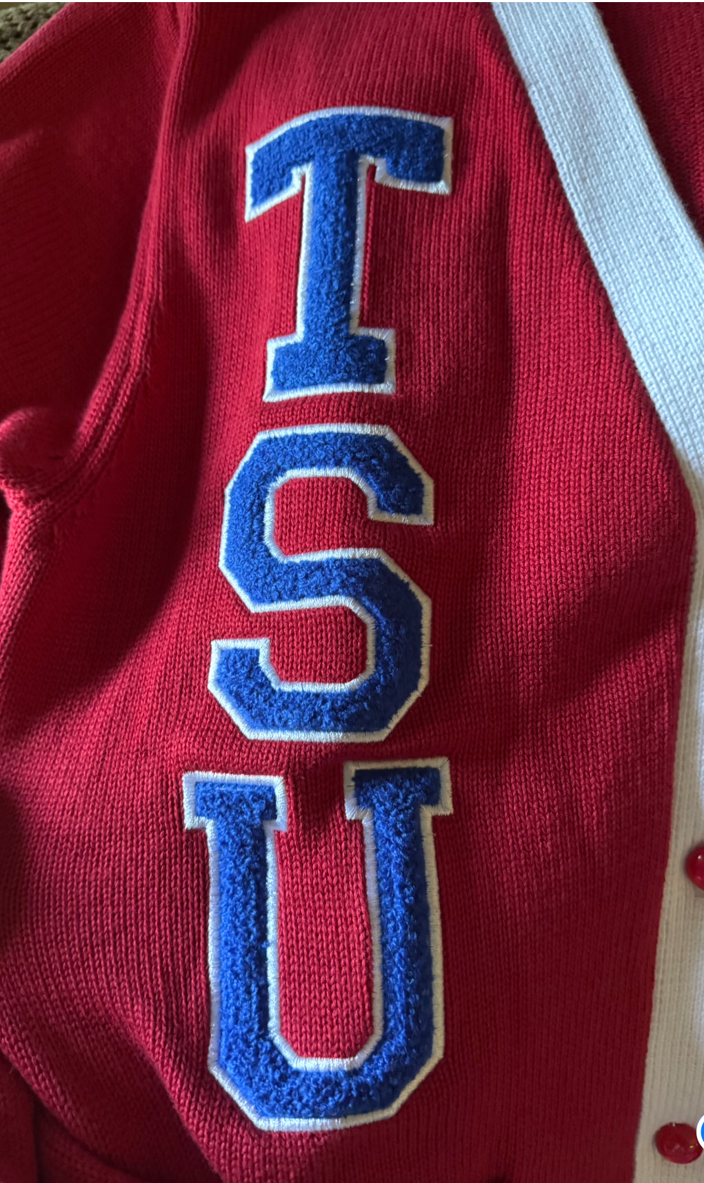 Classic Varsity TSU Cardigan